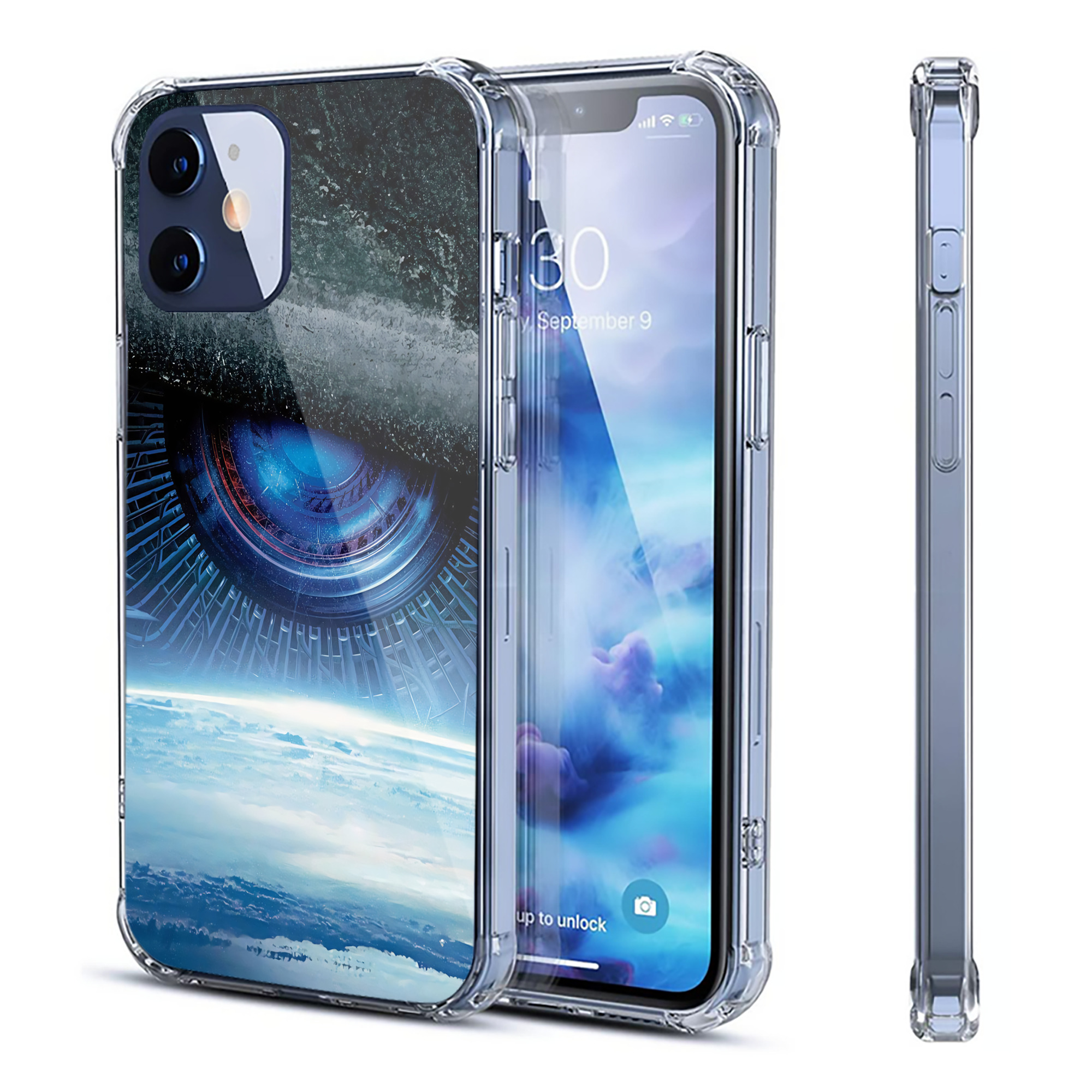 （画像用） Transformers トランスフォーマー 【iPhone 12シリーズ対応】透明スマホケース（クリアソフトケース）